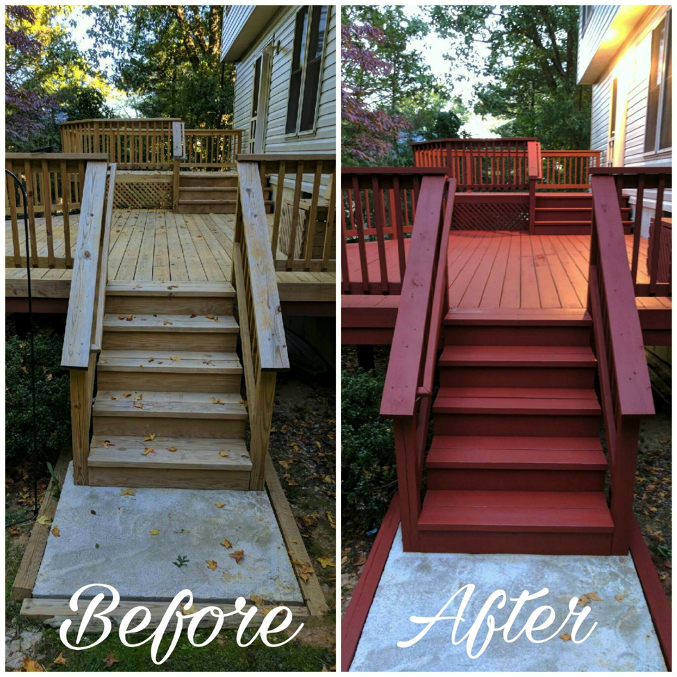 Professional Deck Staining